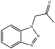 1-(1H-1,2,3-BENZOTRIAZOL-1-YL)ACETONE Struktur