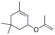 Cyclohexene, 1,5,5-trimethyl-3-[(1-methylethenyl)oxy]- (9CI) Struktur