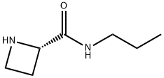 2-Azetidinecarboxamide,N-propyl-,(2S)-(9CI) Struktur