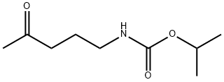 Carbamic  acid,  (4-oxopentyl)-,  1-methylethyl  ester  (9CI) Struktur