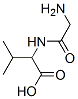 GLYCYL-DL-VALINE Struktur