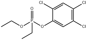 trichloronate oxon Struktur