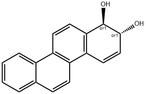 CHRYSENE-TRANS-1,2-DIHYDRODIOL Struktur