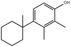 4-(1-methylcyclohexyl)-2,3-xylenol Struktur