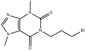 1-(3-BroMopropyl)theobroMine Struktur