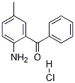 Methanone, (2-aMino-5-Methylphenyl)phenyl-, hydrochloride Struktur