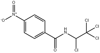 N-(1,2,2,2-tetrachloroethyl)-4-nitrobenzaMide Struktur