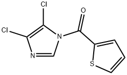 (4,5-DICHLORO-1H-IMIDAZOL-1-YL)(2-THIENYL)METHANONE Struktur