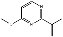 Pyrimidine, 4-methoxy-2-(1-methylethenyl)- (9CI) Struktur