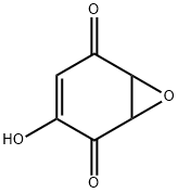 7-Oxabicyclo[4.1.0]hept-3-ene-2,5-dione,  3-hydroxy- Struktur