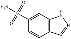 1H-Indazole-6-sulfonamide(7CI,8CI) Struktur