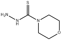 4-Morpholinethiocarbonylhydrazide Struktur