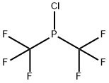 BIS(TRIFLUOROMETHYL)CHLOROPHOSPHINE Struktur