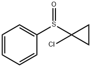 [(1-Chlorocyclopropyl)sulfinyl]benzene Struktur