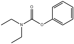 DIETHYL-CARBAMIC ACID PHENYL ESTER Struktur