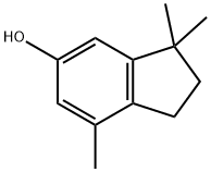 3,3,7-trimethylindan-5-ol Struktur