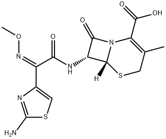 Cefetamet hydrochloride Struktur