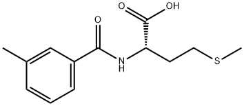 2-[(3-METHYLBENZOYL)AMINO]-4-(METHYLTHIO)BUTANOIC ACID Struktur