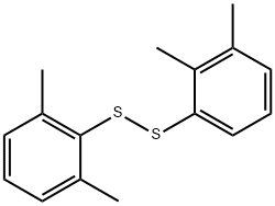 2,3-xylyl 2,6-xylyl disulphide  Struktur