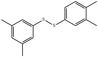 3,4-xylyl 3,5-xylyl disulphide  Struktur