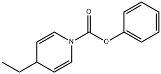 1(4H)-Pyridinecarboxylicacid,4-ethyl-,phenylester(9CI) Struktur