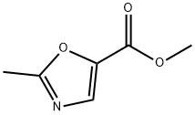 2-METHYL-OXAZOLE-5-CARBOXYLIC ACID METHYL ESTER Struktur