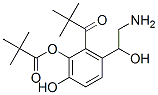 dipivaloylnorepinephrine Struktur