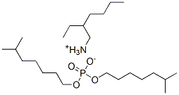 (2-ethylhexyl)ammonium bis(6-methylheptyl) phosphate Struktur