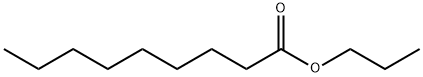 N-PROPYL PELARGONATE Struktur