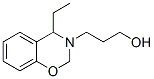 2H-1,3-Benzoxazine-3(4H)-propanol,4-ethyl-,(+)-(9CI) Struktur