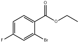 2-溴-4-氟苯甲酸乙酯, 651341-68-3, 結(jié)構(gòu)式