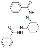 1,2-Cyclohexanedione bis(benzoyl hydrazone) Struktur