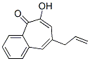 5H-Benzocyclohepten-5-one, 6-hydroxy-8-(2-propenyl)- (9CI) Struktur