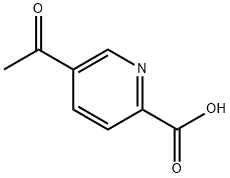 5-ACETYLPYRIDINE-2-CARBOXYLIC ACID Struktur