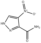 4-NITRO-2H-PYRAZOLE-3-CARBOXAMIDE Struktur