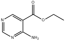 4-氨基嘧啶-5-甲酸乙酯 結(jié)構(gòu)式