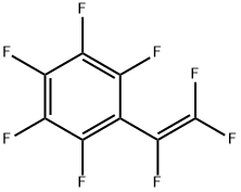 Octafluorostyrene Struktur