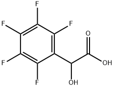 (pentafluorophenyl)glycolic acid Struktur