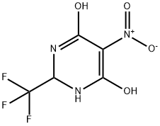 4,6-PYRIMIDINEDIOL, 1,2-DIHYDRO-5-NITRO-2-(TRIFLUOROMETHYL)- Struktur