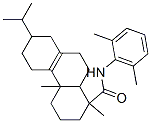 N-(2,6-Dimethylphenyl)-1,2,3,4,4a,5,6,7,8,9,10,10a-dodecahydro-1,4a-dimethyl-7-isopropyl-1-phenanthrenecarboxamide Struktur