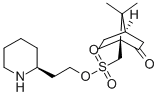 2-(S)-(2-HYDROXYETHYL)PIPERIDINE-(S)-10-CAMPHORSULPHONATE Struktur