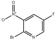 2-Bromo-5-fluoro-3-nitropyridine Struktur