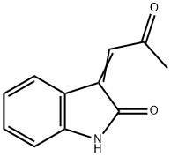 3-acetonylidene-2-oxindole Struktur