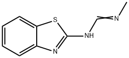 Methanimidamide, N-2-benzothiazolyl-N-methyl- (9CI) Struktur