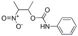 N-Phenylcarbamic acid 1-methyl-2-nitropropyl ester Struktur