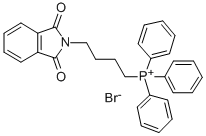 4-PHTHALIMIDOBUTYL TRIPHENYLPHOSPHONIUM BROMIDE Struktur