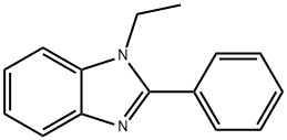 1-ETHYL-2-PHENYLBENZIMIDAZOLE Struktur