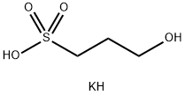 potassium 3-hydroxypropanesulphonate Struktur