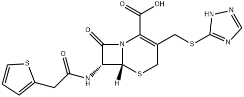 Cefetrizole Struktur