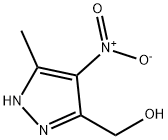 1H-Pyrazole-3-methanol, 5-methyl-4-nitro- (9CI) Struktur